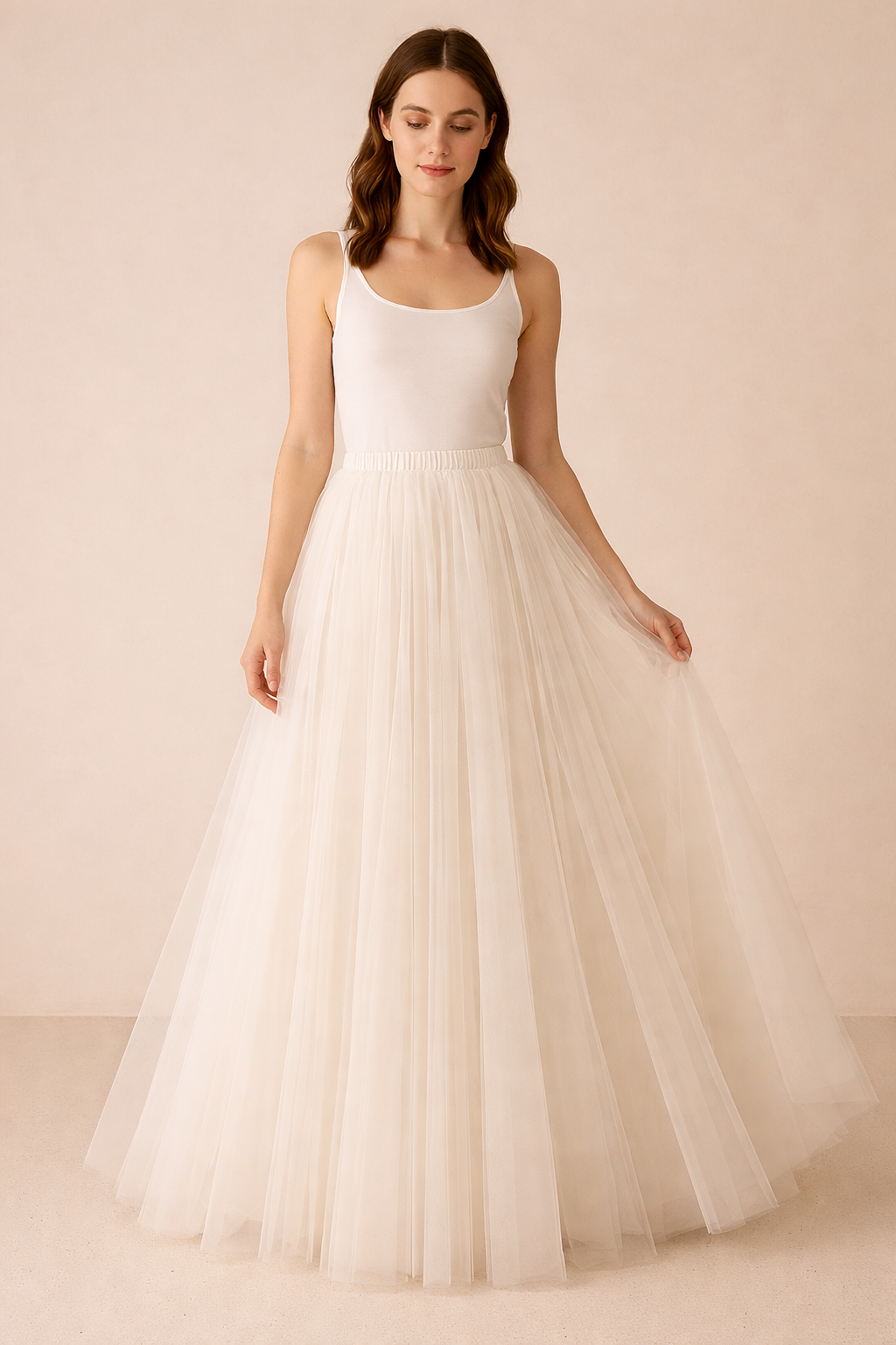 Long Tulle Petticoat
