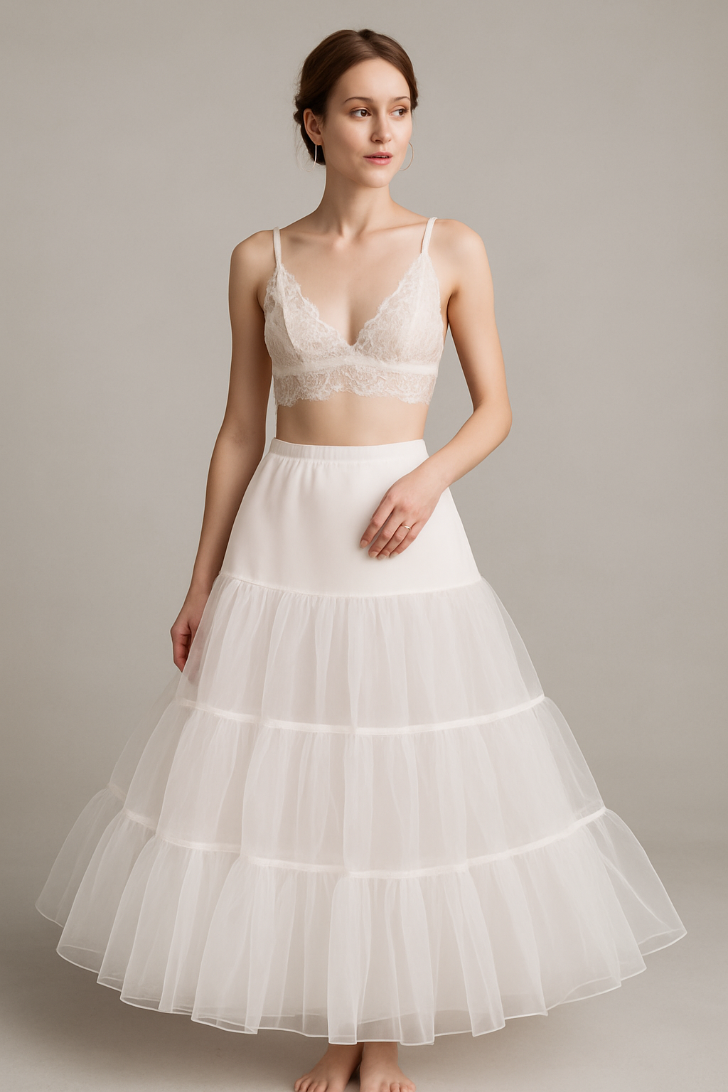 Mid-length Wedding Dress Petticoat