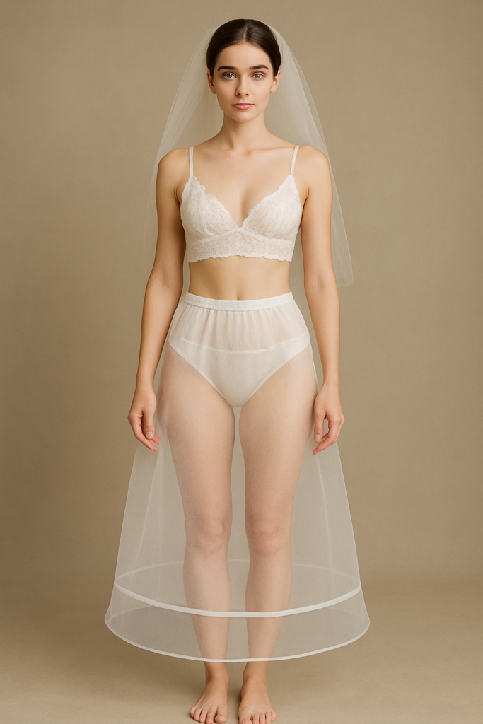 2 Ring Petticoat with Elastic Waist