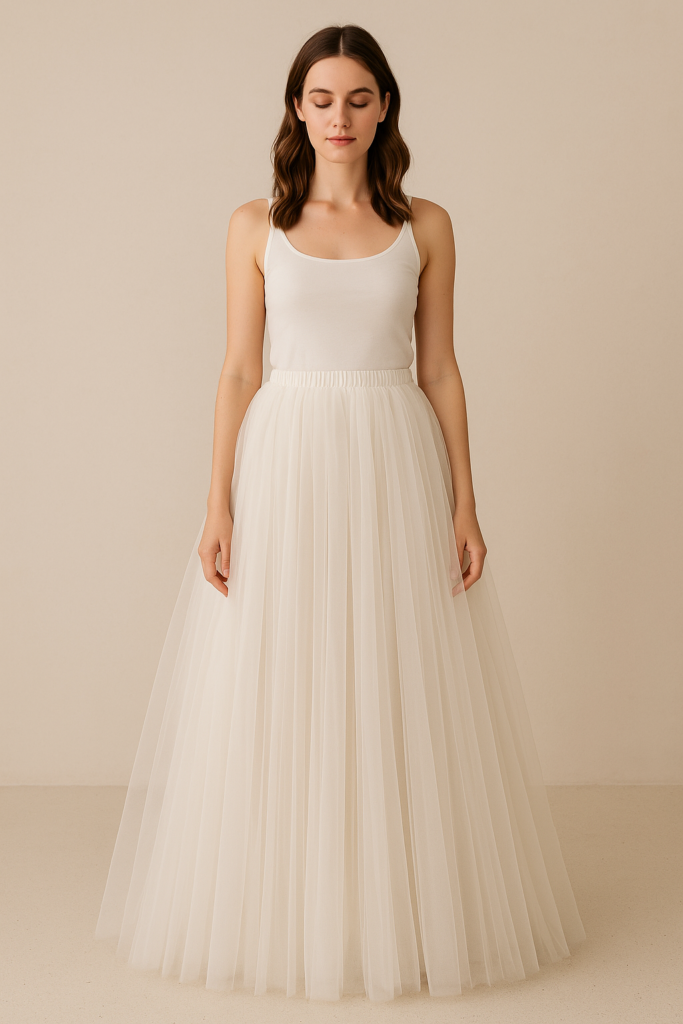 Long Tulle Petticoat