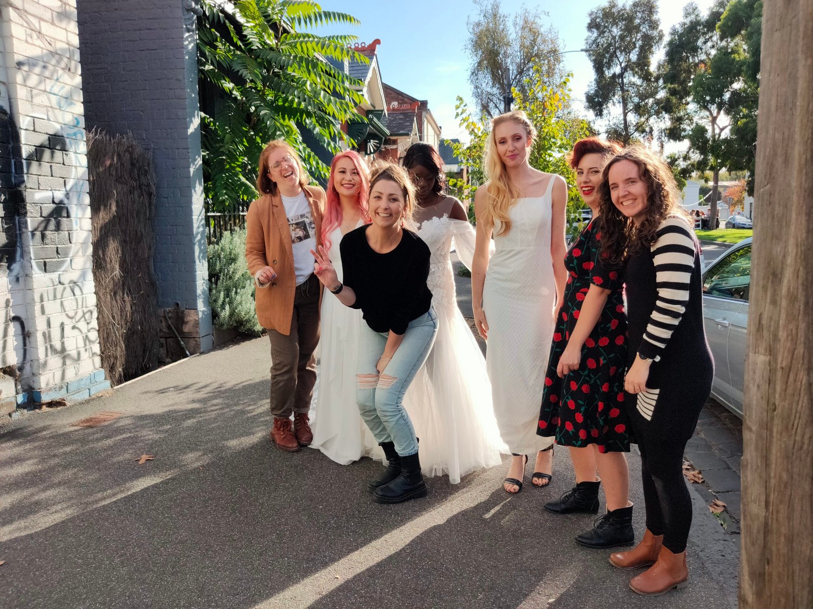Ziva Wedding Dresses brides and fittings