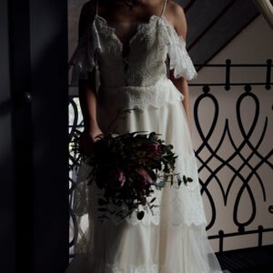 Boho Lace Wedding Dress