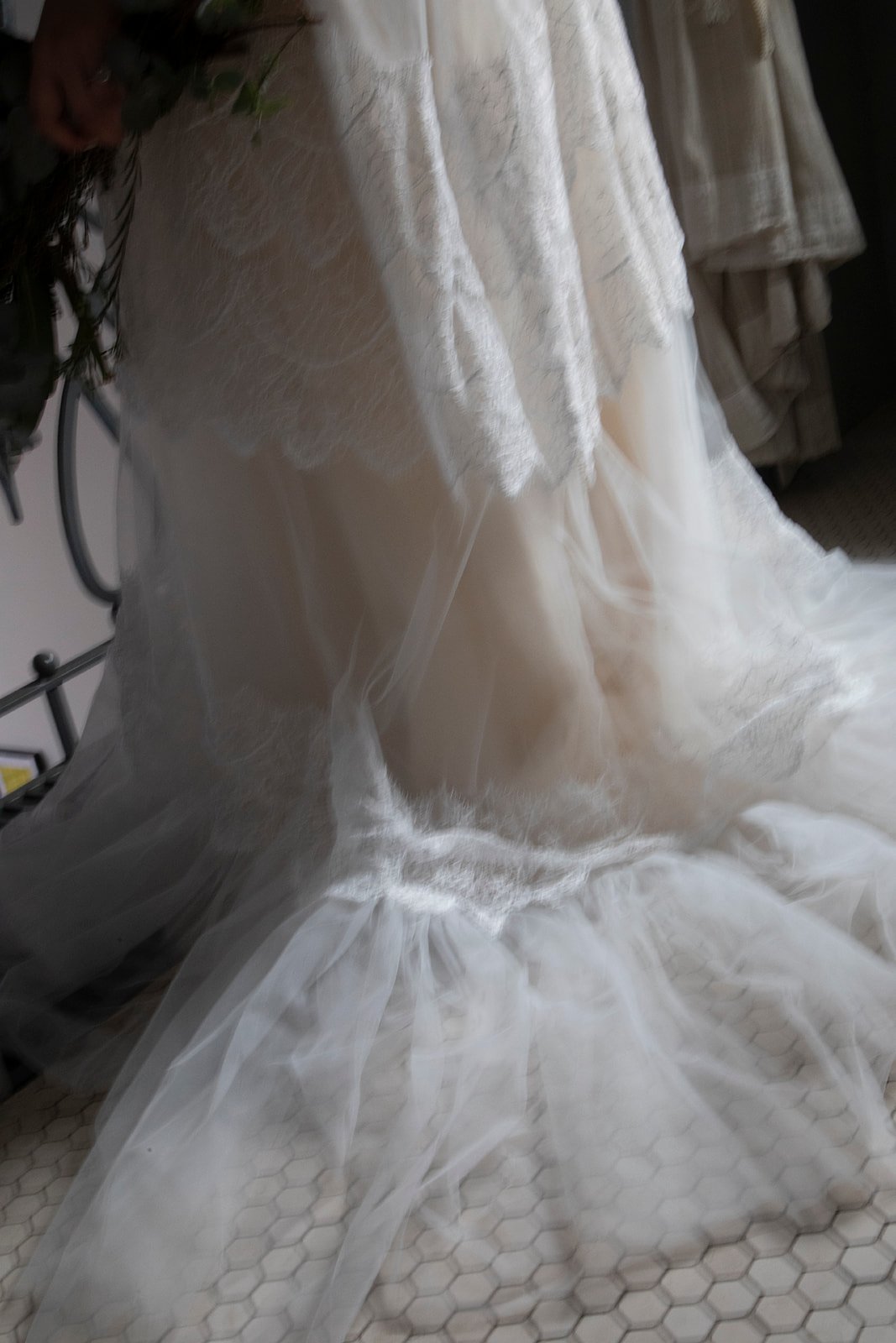 Boho Lace Wedding Dress - Image 7